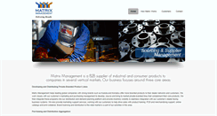 Desktop Screenshot of matrixmanagementinc.com
